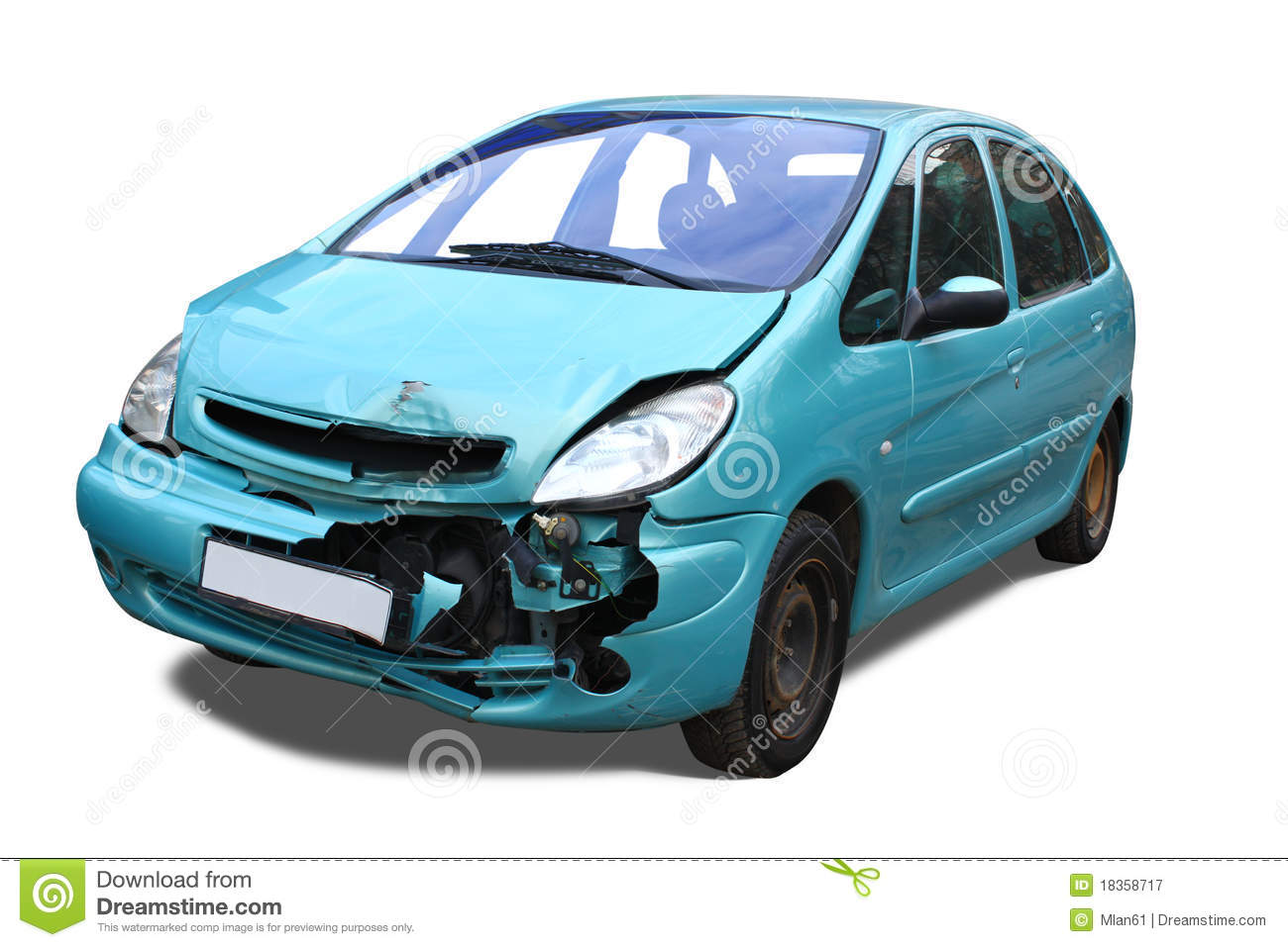 Car Crash Royalty Free Stock Photography   Image  18358717