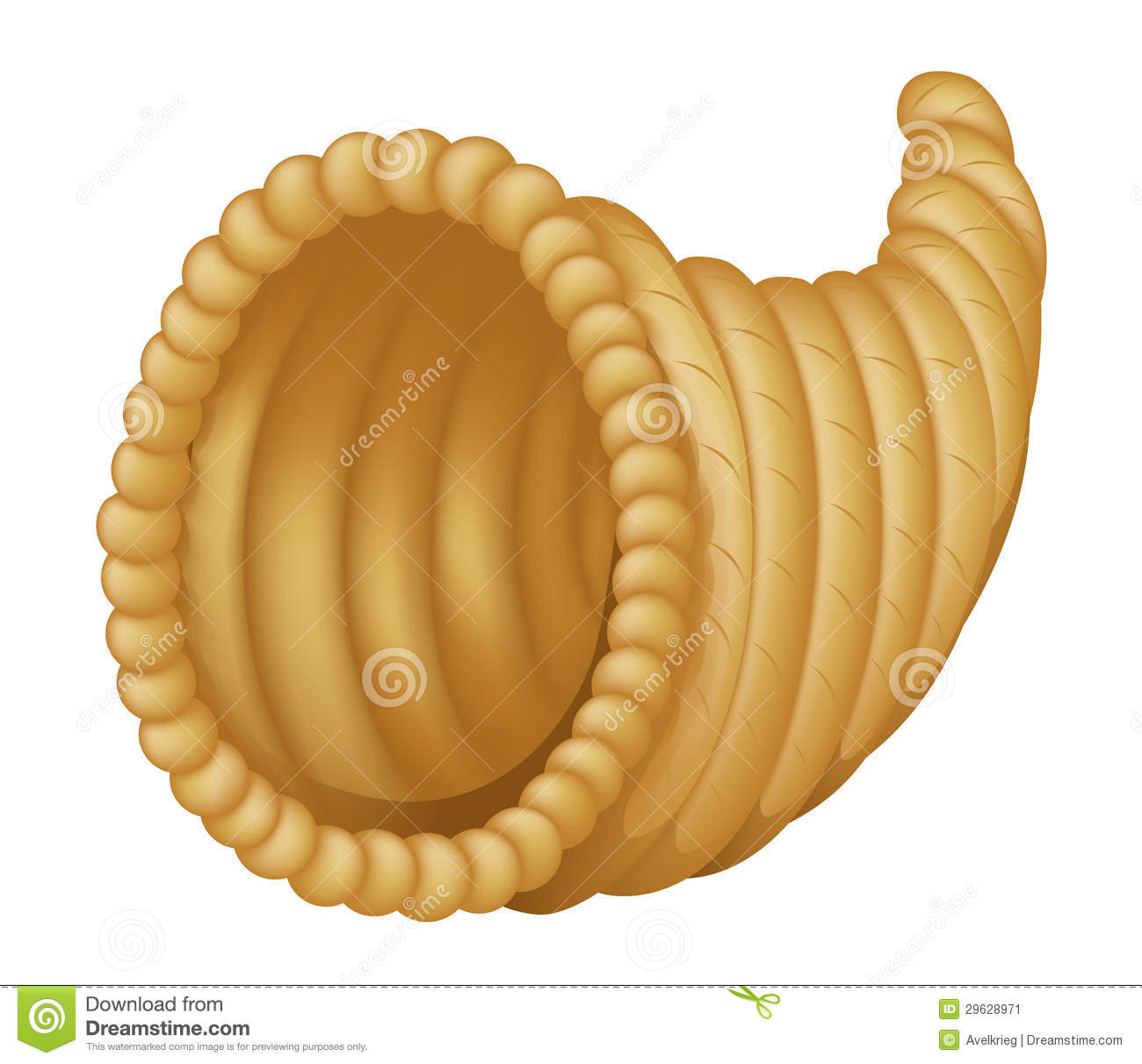 Cornucopia Basket Stock Image   Image  29628971