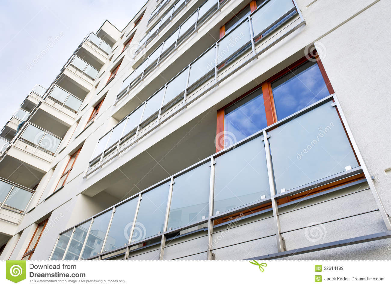 Modern Balcony Royalty Free Stock Images   Image  22614189