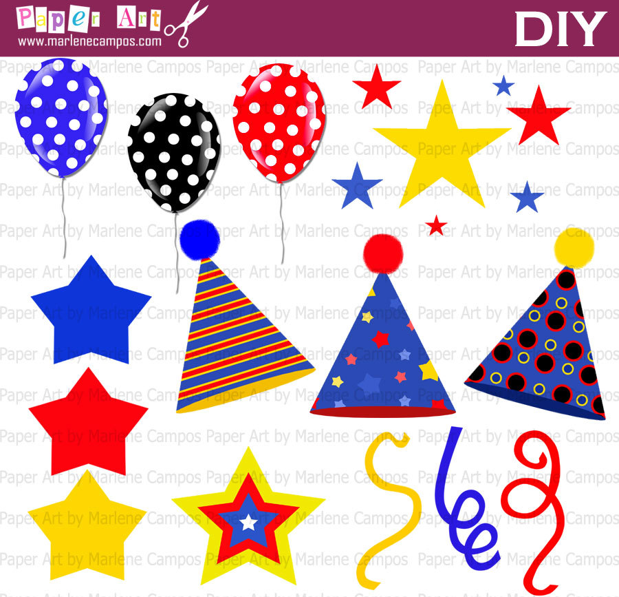 Party Decorations Clipart