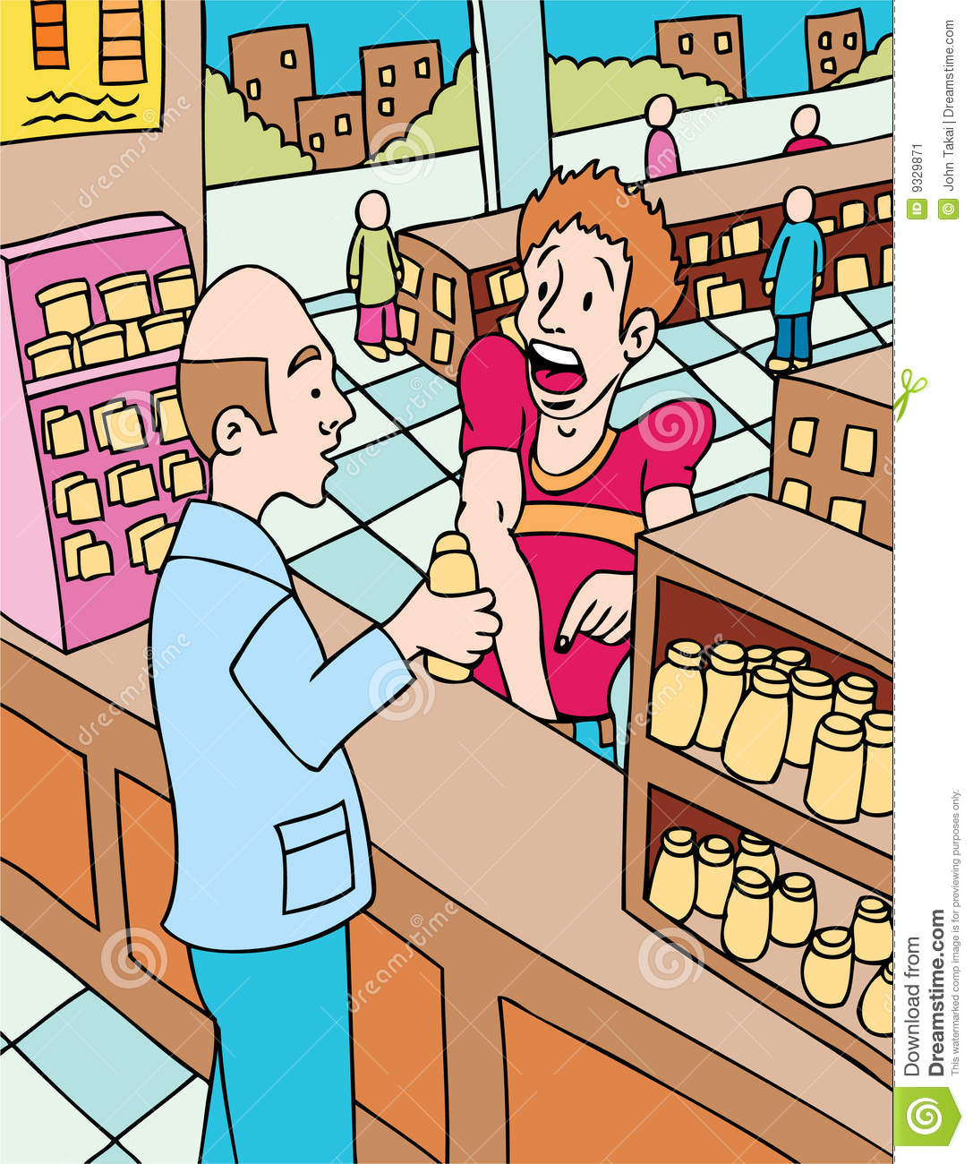 Pharmacy Cartoon Pharmacy