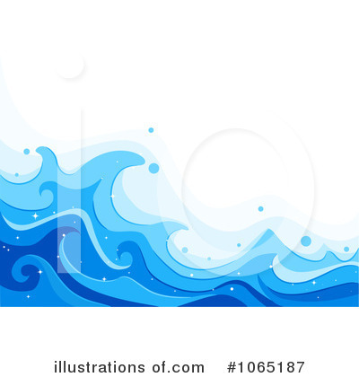 Waves Clipart  1065187 By Bnp Design Studio   Royalty Free  Rf    
