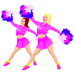     Animated Cheerleaders Gifs Free Cheerleading Animations And Clipart