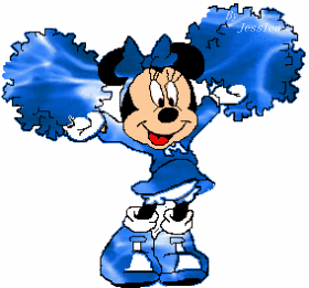 Animated Gifs   Cartoons   Minnie Mouse Cheerleading   Wa