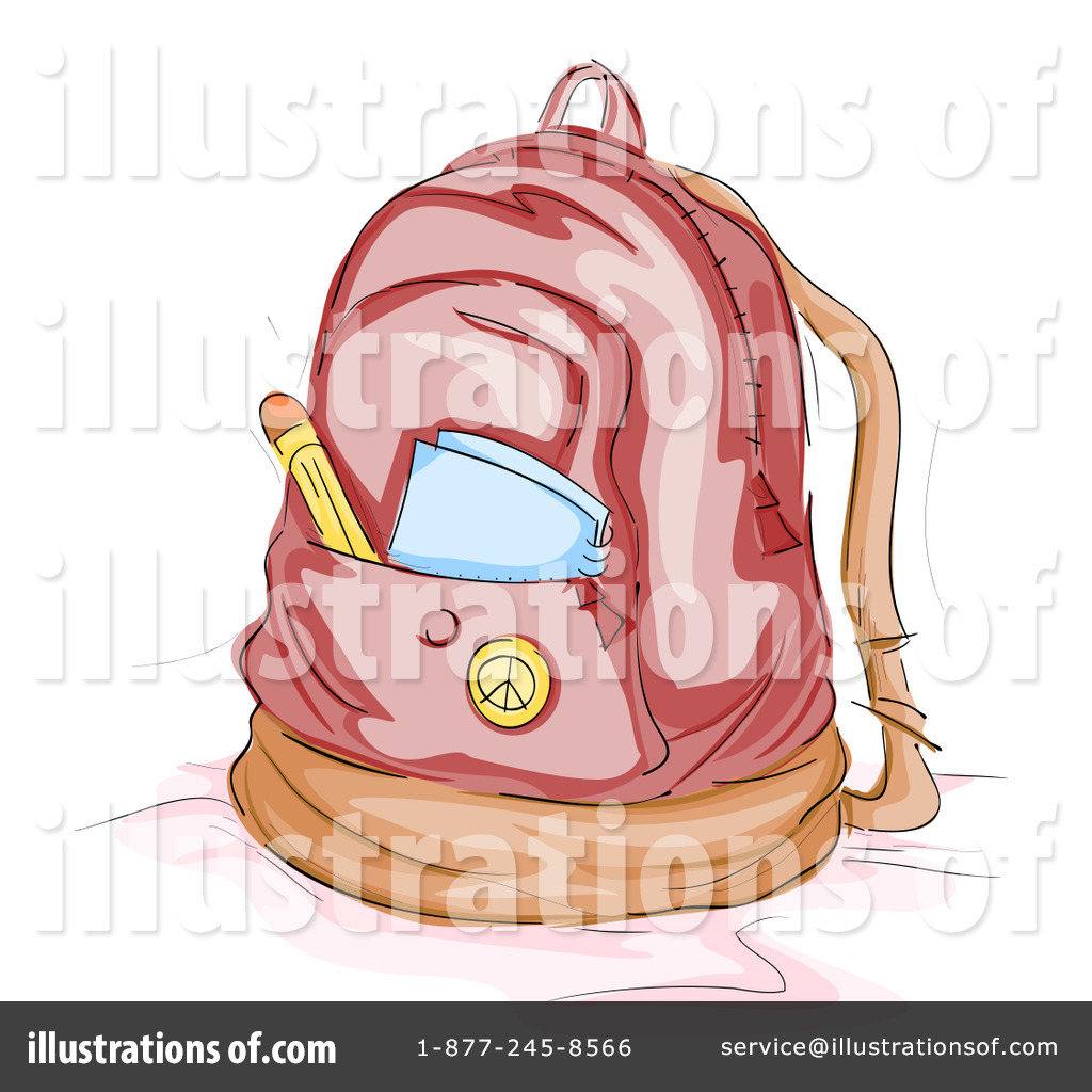 Backpack Clipart  219075 By Bnp Design Studio   Royalty Free  Rf