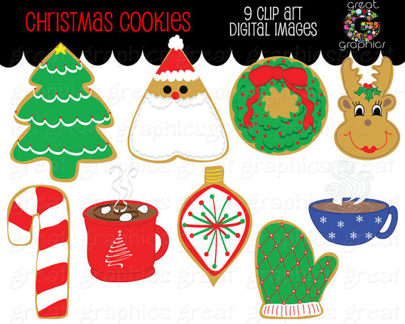 Clipart Printable Christmas Party Cookie Party Clipart Hot Chocolate
