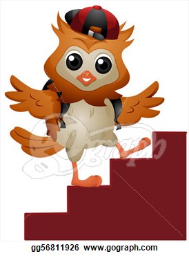 Drawings   Owl Going Up  Stock Illustration Gg56811926