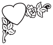 Headstone Clip Art Examples Of Hearts   Memorial Clip Art