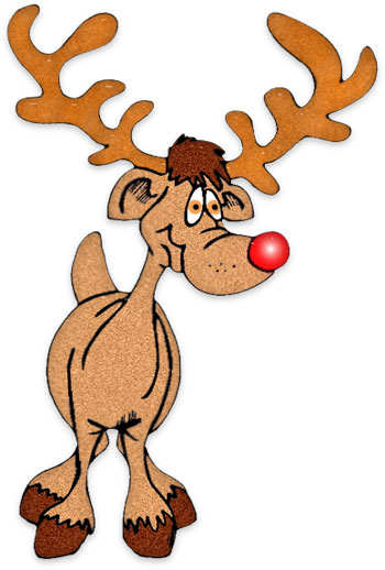 Rudolph The Red Nosed Reindeer With His Shiny Nose Rudolph Has A Huge