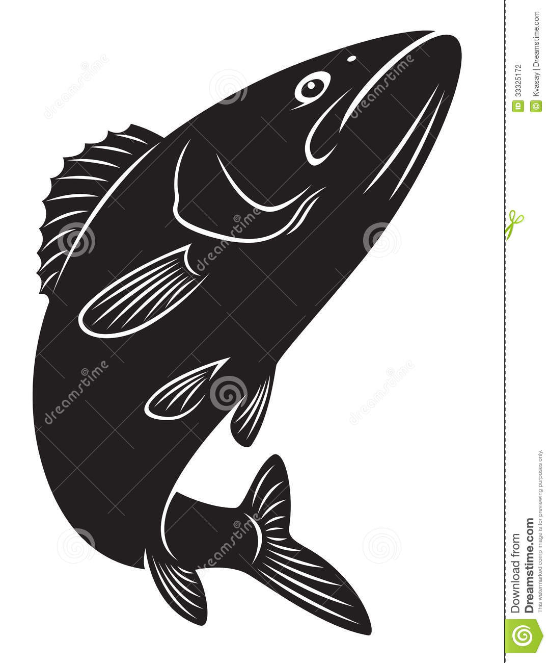 Salmon Silhouette Clip Art   Viewing Gallery