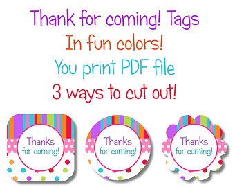 Thanks For Coming Printable Digital Clipart   Free Clip Art Images
