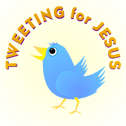Tweeting For Jesus   17    Free Christian Twitter Icon