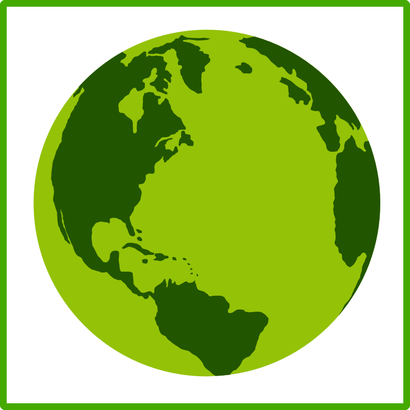 Eco Green Earth Icon By Dominiquechappard