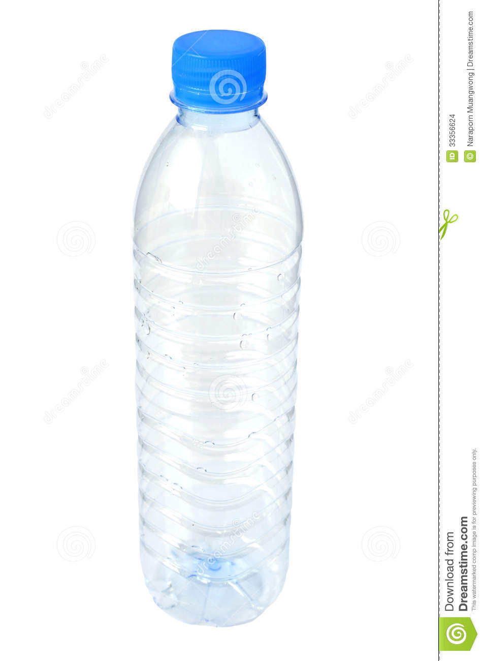 Empty Plastic Water Bottle Stock Images   Image  33356624