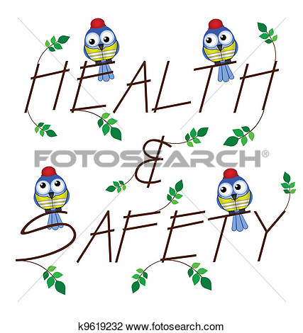 Health And Safety View Large Clip Art Graphic