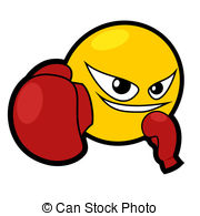 Punch Face Vector Clipart And Illustrations