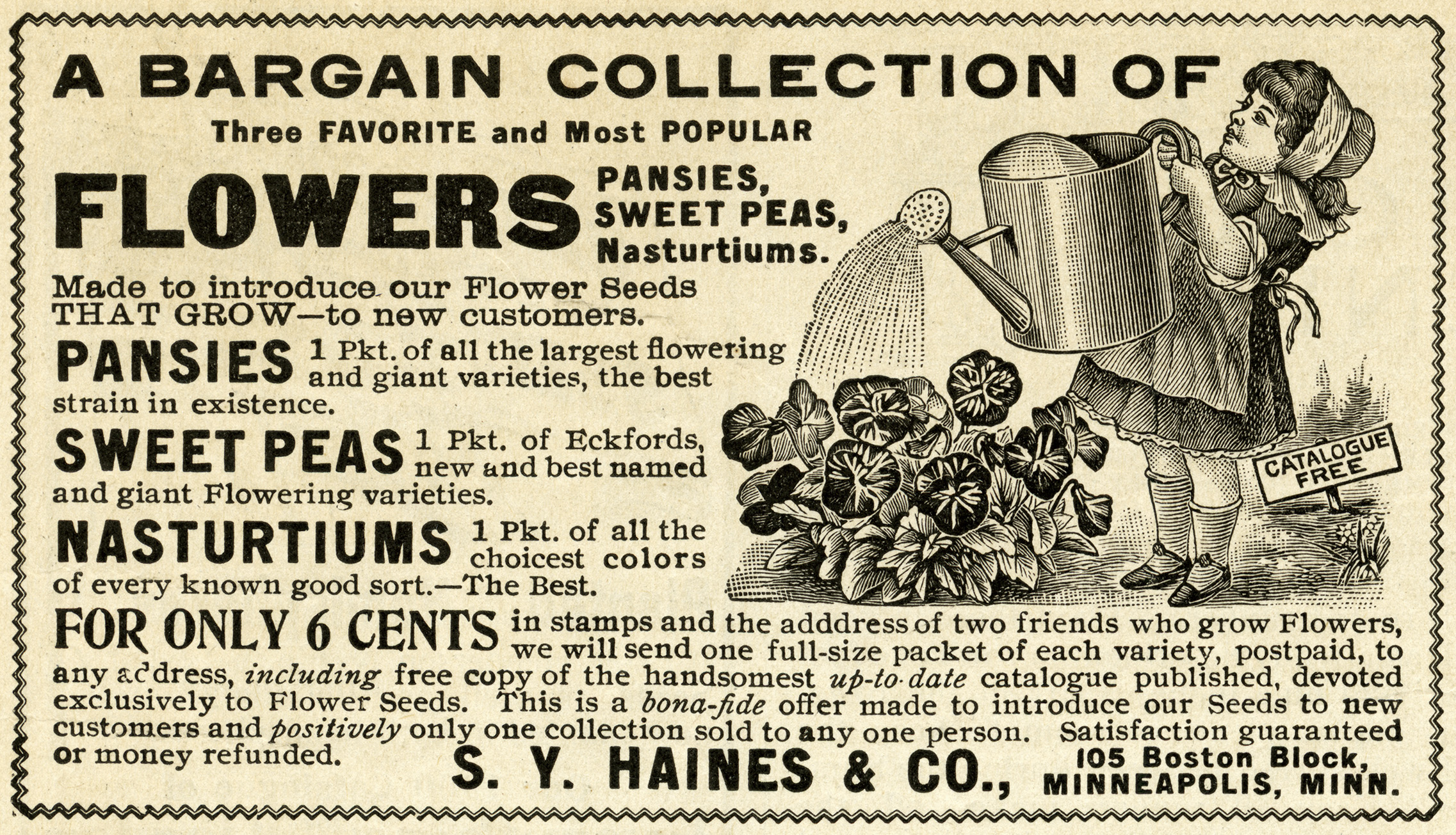 Vintage Garden Veggie Advertisement 01