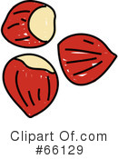 Almonds Clipart Black And White Royalty Free  Rf  Nuts Clipart