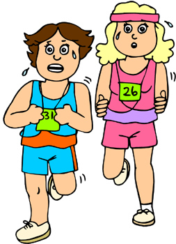 Cartoon Pictures Of Runners   Clipart Best