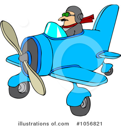 Cartoon Pilot Clip Art