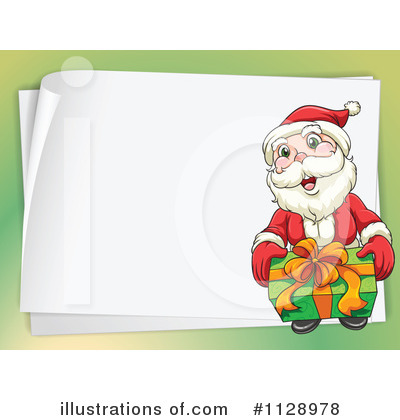 Christmas Letter Clipart  1128978 By Colematt   Royalty Free  Rf