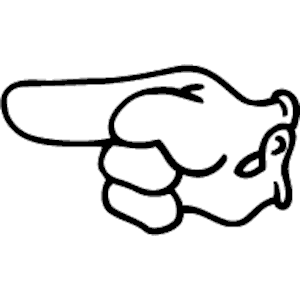 Finger Pointing Clipart Cliparts Of Finger Pointing Free Download