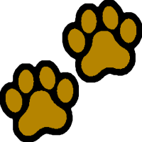 Paw Print Clipart  Free Graphics Of Paws  Print Pictures And Images 