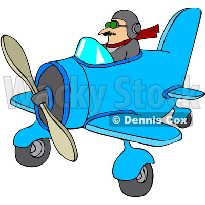 Pilot Clipart 1056821 Royalty Free Vector Clip Art Illustration Of A