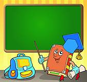 Schoolbooks Clipart And Illustrations