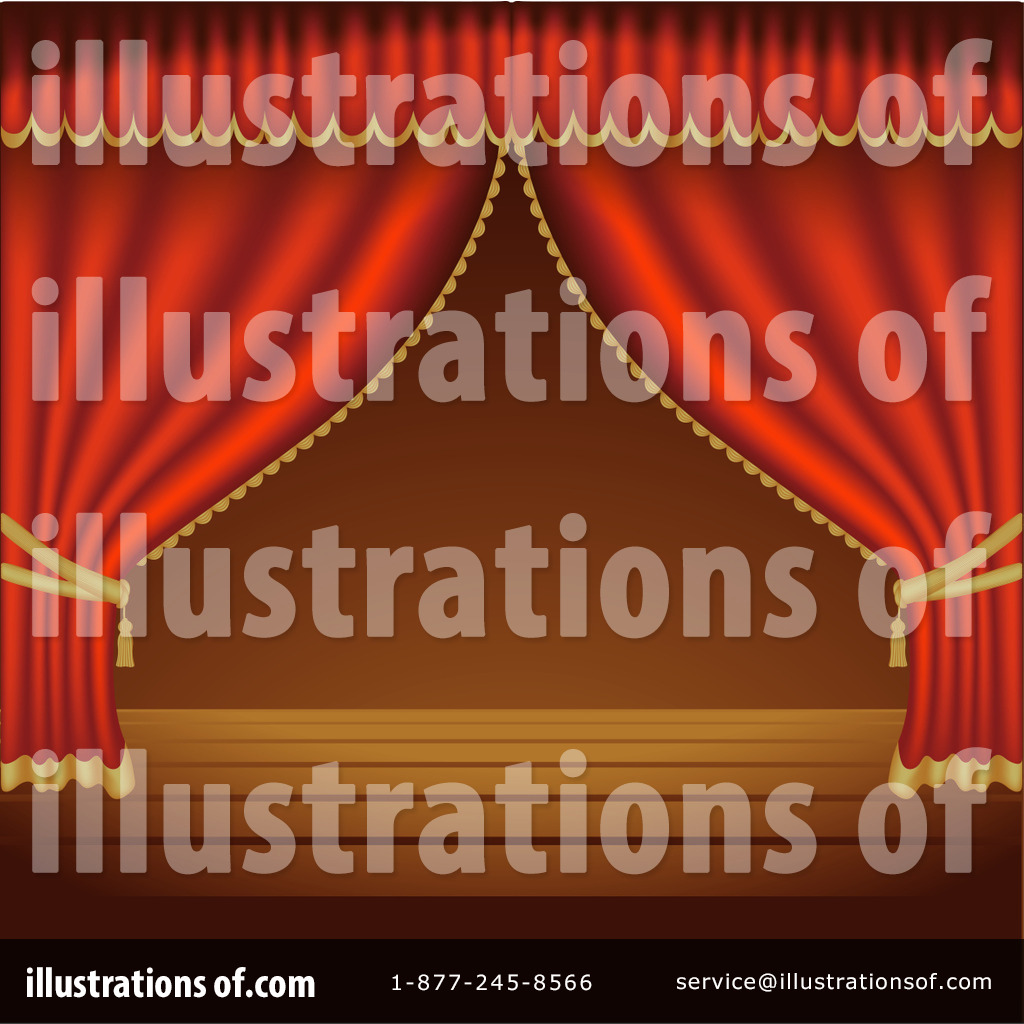 Stage Clipart  35755 By Dero   Royalty Free  Rf  Stock Illustrations
