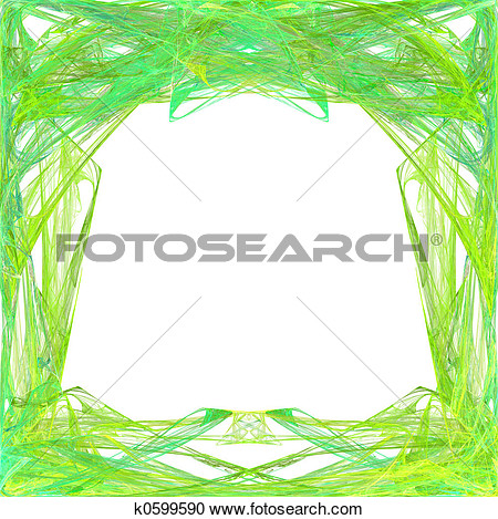 Stock Illustration   Lime Green Border  Fotosearch   Search Clipart