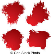 Blood Stain 4   Four Blood Stain Shapes That Could Be Used   