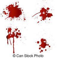 Blood Stain Vector Clipart And Illustrations