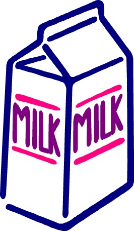 Clip Art Milk Carton