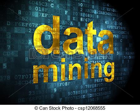   Data Mining On Digital Background      Csp12068555   Search Clipart    