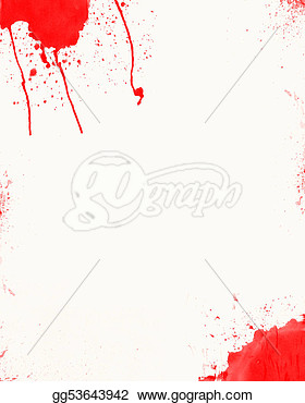 Drawing   Blood Stain Paper  Clipart Drawing Gg53643942   Gograph