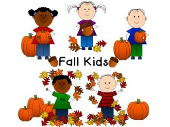     Fall Fun Kids Fall Activities Kids Clipart Fall Kids Adorable