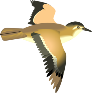 Flying Bird Clip Art At Clker Com   Vector Clip Art Online Royalty    