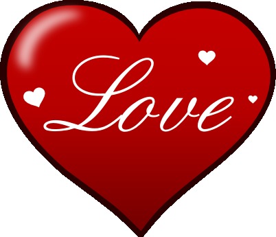 Free Love Hearts Clipart
