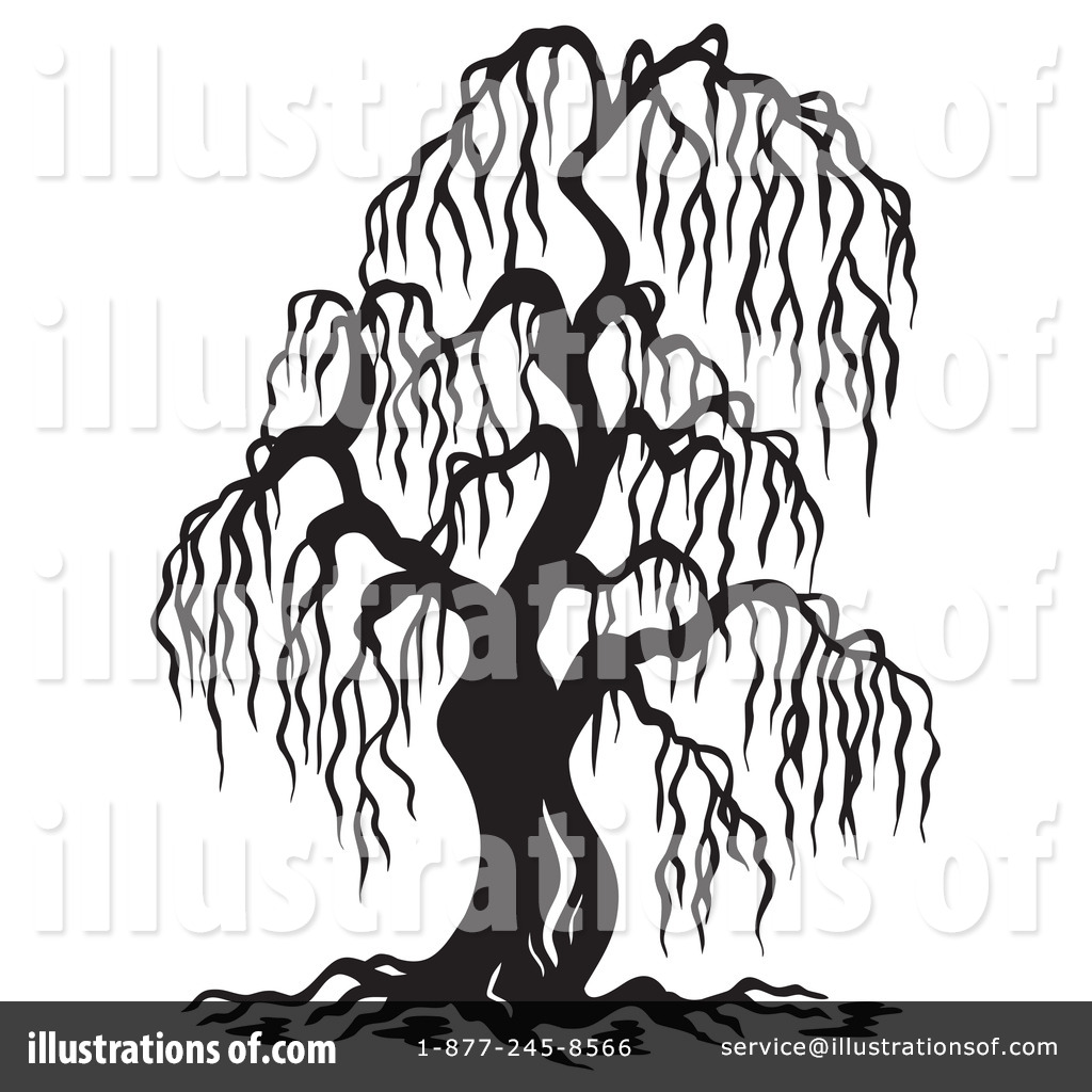Free Willow Tree Clipart Illustrations Vector Graphics