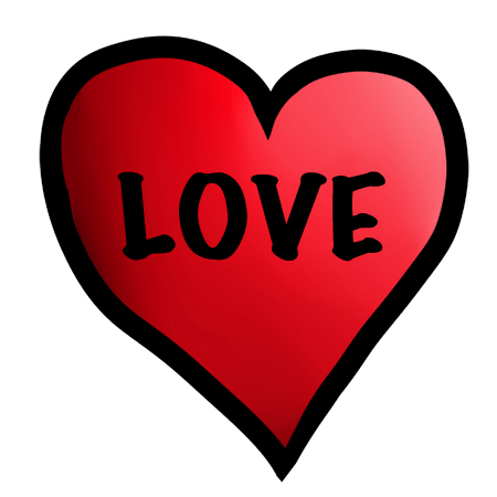Love Hearts Clip Art Free Heart Clipart Valentines Love Heart 4 Gif