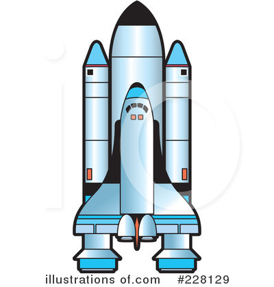 Shuttle Clipart  228129 By Lal Perera   Royalty Free  Rf  Stock