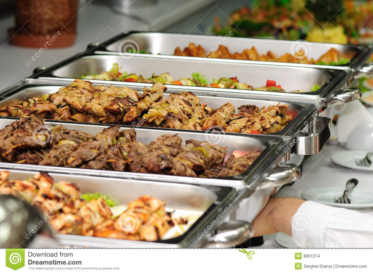 Banquet Table Stock Images   Image  8901274