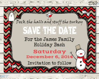 Dinner Save The Date Holiday Party Snowman And Turkey Sketch Clipart