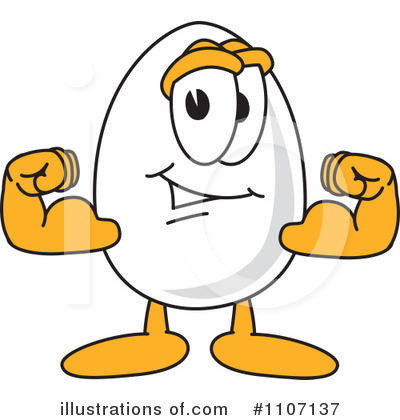 Dozen Eggs Clipart  Rf  Egg Mascot Clipart
