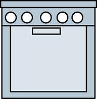 Kitchen Dishwasher Clipart 7152