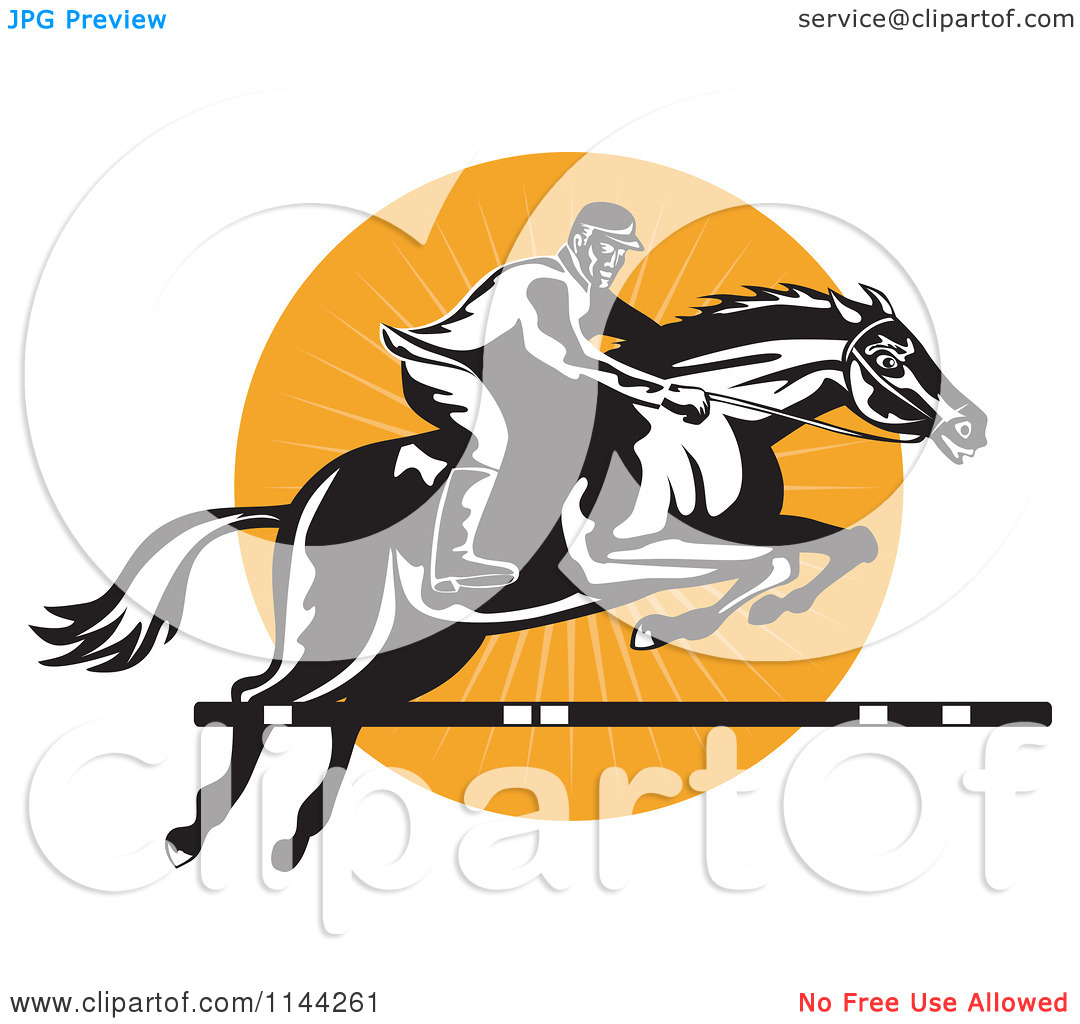 Love With Horse Heart Vinyl Decal Sticker Car Tattoo Equestrian Love