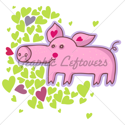 Related Pictures Fat Pig Clip Art Royalty Free Clipart Illustration