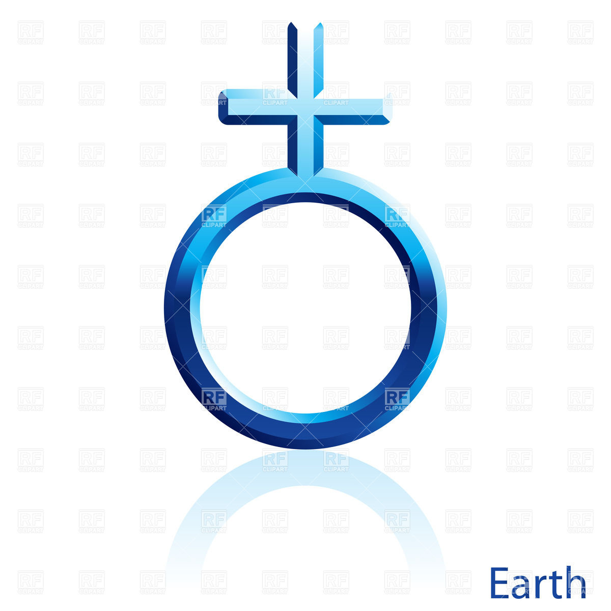Signs Symbols Maps Shiny Blue Earth Sign On White Background Download