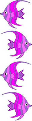 Tropical Fish Border Graphics Pink Fish Clip Art  Free Printables